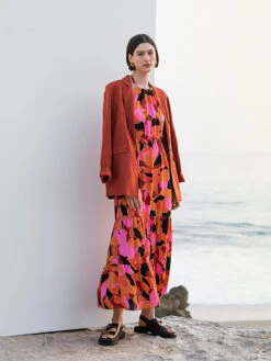 Backless Maxi Dress Solar Power