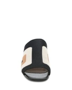 Women's Rumble Square Toe Stretch Knit Block Heel Sandals - Sanctuary -Clothing Store 12109611 fpx