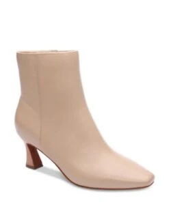 Women's Sleek Kitten Heel Ankle Booties - Sanctuary