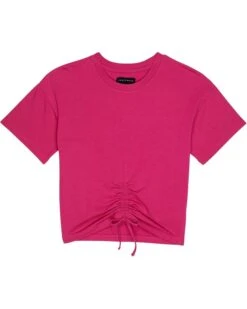 Sanctuary Kids Drawstring Drop Shoulder Top (Big Kids)