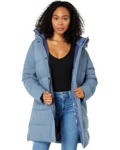 Sanctuary Hooded Mid Length Down Puffer
