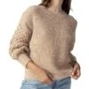 Sanctuary Cable Sleeve Sweater