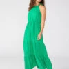 Backless Maxi Dress Jelly Bean