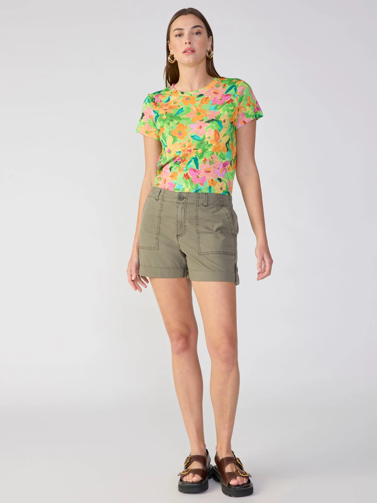 Switchback Cuffed Short Hiker Green 3 Switchback Cuffed Short Hiker Green - Image 3