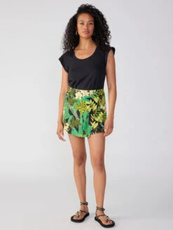 Wrap Skort Tropical Escape