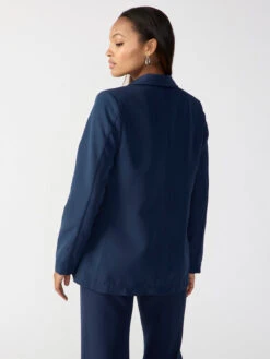 Bryce Woven Blazer Navy Reflection -Clothing Store CJ0841BN9 NVYR 001756