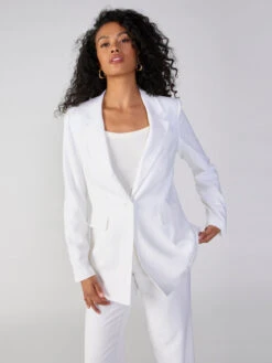 Kora Blazer White
