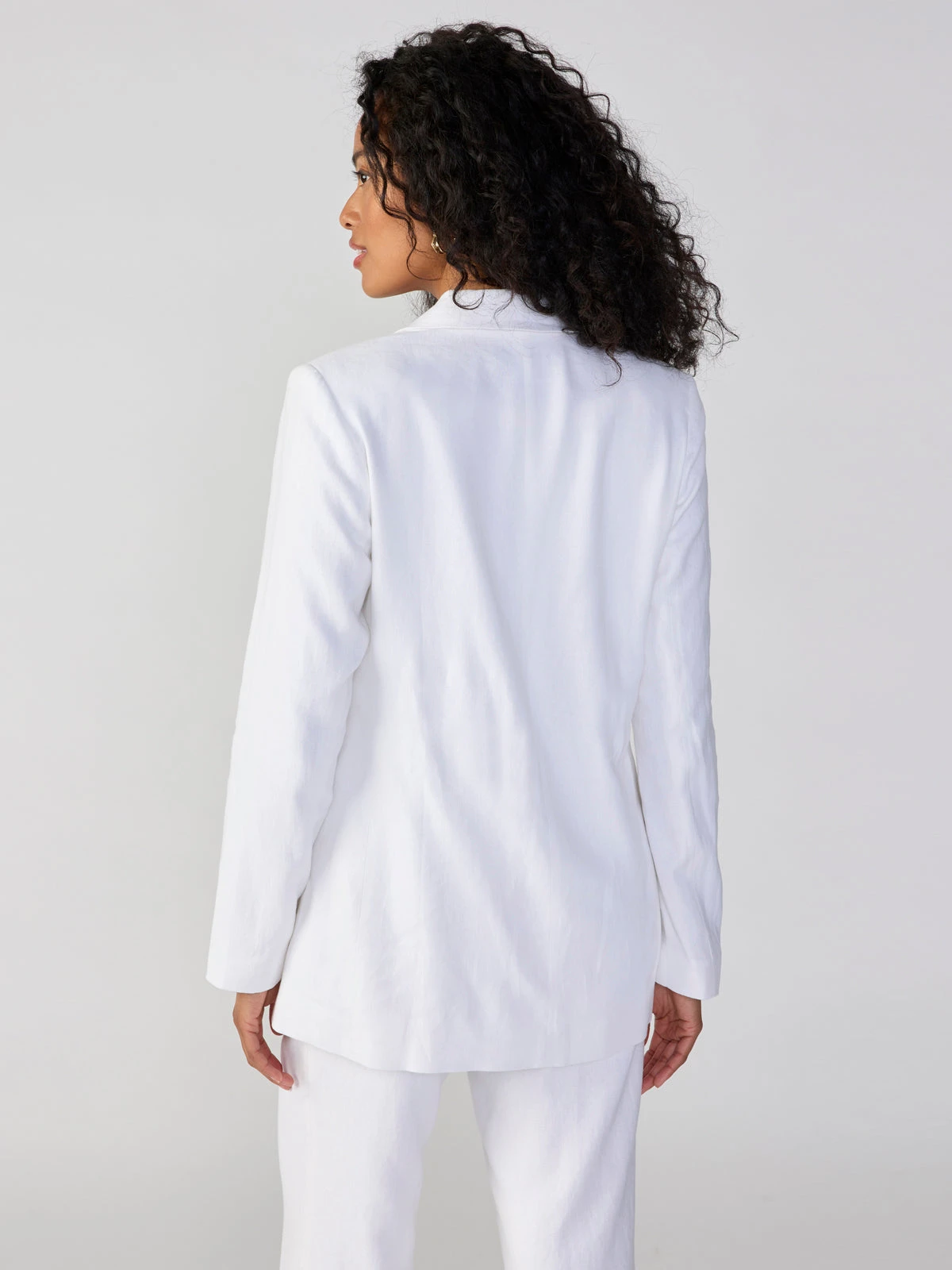 Kora Blazer White 2 Kora Blazer White - Image 2