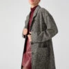 Myer Duster Coat Houndstooth Mini