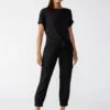 The Harmony Semi High Rise Pant Black