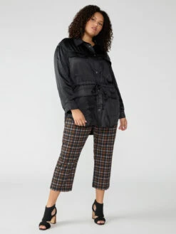 Carnaby Kick Crop Semi High Rise Legging Cottage Check Inclusive Collection