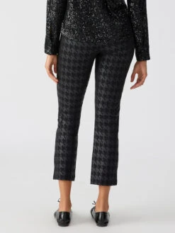 Carnaby Kick Crop Semi High Rise Legging Exploded Houndstooth 5 Carnaby Kick Crop Semi High Rise Legging Exploded Houndstooth -Clothing Store CP0719K7A EXHN 03517