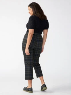 Carnaby Kick Crop Marion Plaid Inclusive Collection -Clothing Store CP0719TCAZMAZ MARP 000588