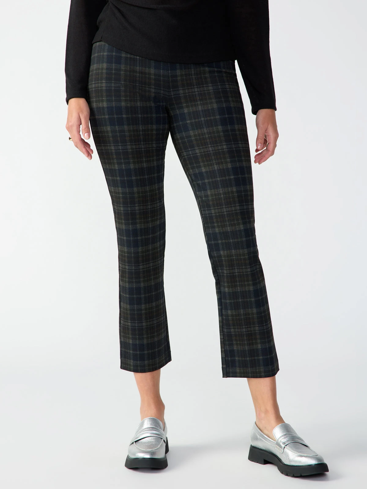 Carnaby Kick Crop Semi High Rise Legging Marion Plaid 2 Carnaby Kick Crop Semi High Rise Legging Marion Plaid - Image 2