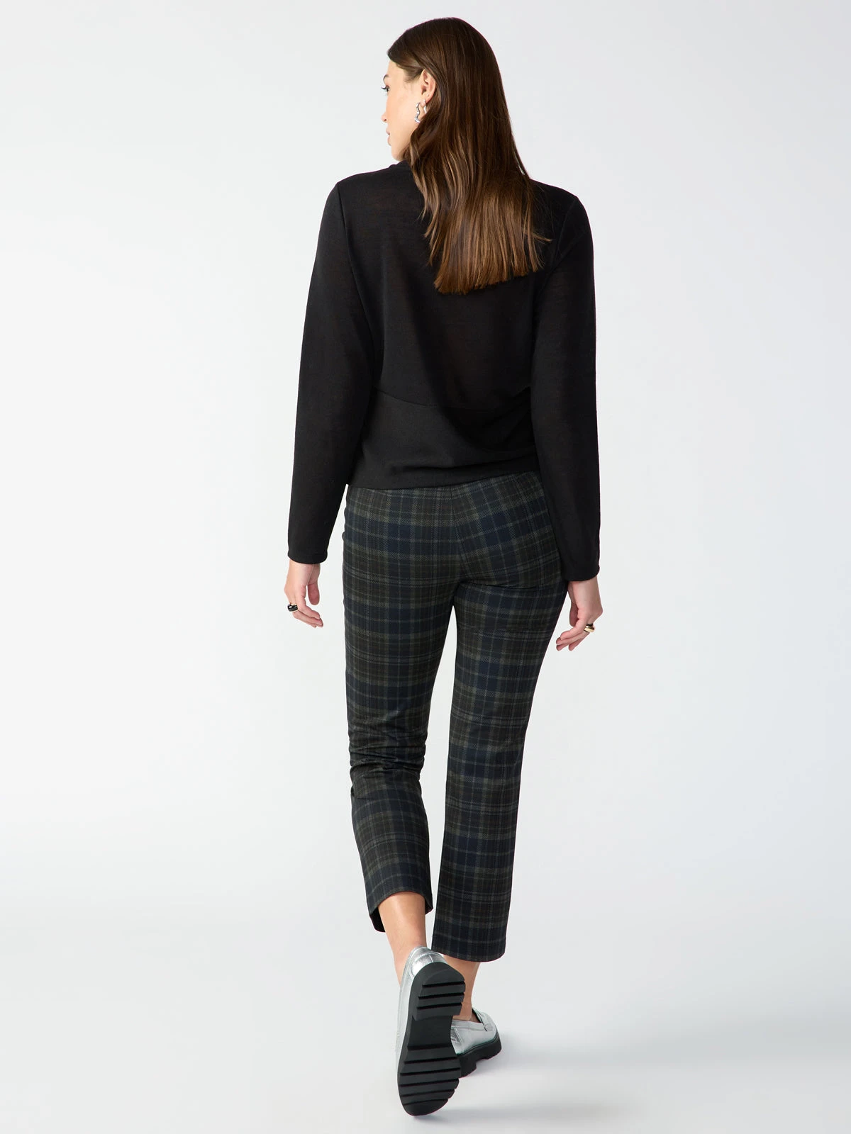 Carnaby Kick Crop Semi High Rise Legging Marion Plaid 3 Carnaby Kick Crop Semi High Rise Legging Marion Plaid - Image 3