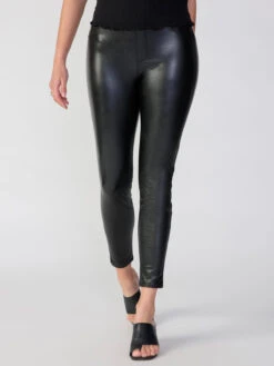 Runway Semi High Rise Legging Slick Black -Clothing Store CP0720AC5 BLCK 3922