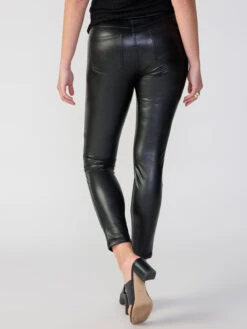 Runway Semi High Rise Legging Slick Black -Clothing Store CP0720AC5 BLCK 3933
