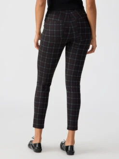 Runway Semi High Rise Legging Sugar Plum Plaid -Clothing Store CP0720TCA SGPP 04459