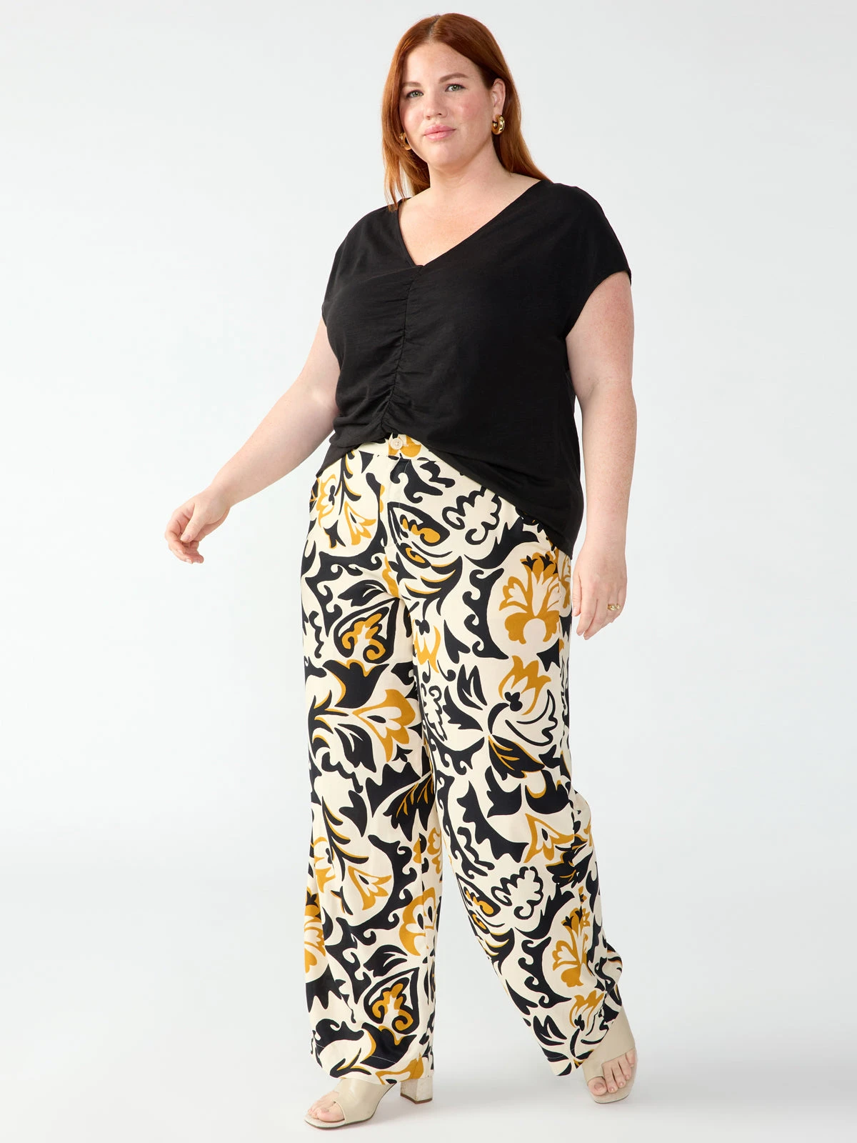 The Soft Trouser Semi High Rise Pant Golden Hour Inclusive Collection 1 The Soft Trouser Semi High Rise Pant Golden Hour Inclusive Collection