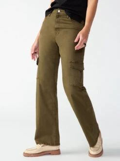 Flashback Cargo High Rise Pant Canteen -Clothing Store CP0903CTO CNTN 001862