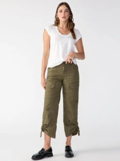 Cali Cargo Standard Rise Pant Mossy Green -Clothing Store CP0926BR8 MSGR 000548