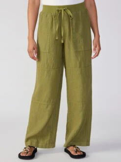 Live In Semi High Rise Pant Plant Green -Clothing Store CP0948716 PLNG 2270