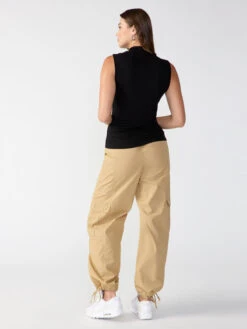 Canopy Semi High Rise Cargo Pant True Khaki -Clothing Store CP0949BW7 TRUK 000789