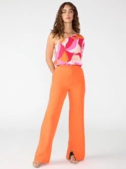 Refine Trouser Semi High Rise Pant Blood Orange 9 Refine Trouser Semi High Rise Pant Blood Orange -Clothing Store CP0956BN9 BLOR 1399