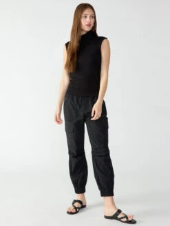 Lola Cargo Semi High Rise Pant Black -Clothing Store CP0957BW1 BLCK 1581