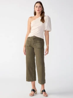 The Marine Standard Rise Crop Trouser Pant Fatigue -Clothing Store CP0983DA5 FATG 001243