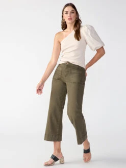 The Marine Standard Rise Crop Trouser Pant Fatigue -Clothing Store CP0983DA5 FATG 001250