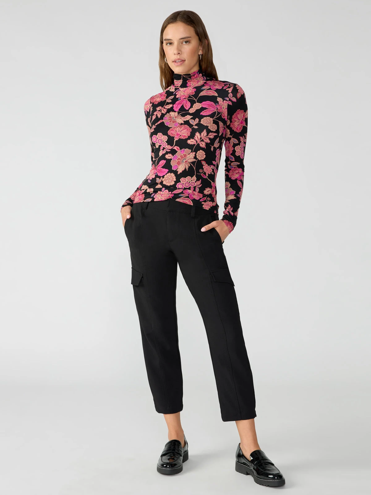 Polished Standard Rise Cargo Pant Black 1 Polished Standard Rise Cargo Pant Black