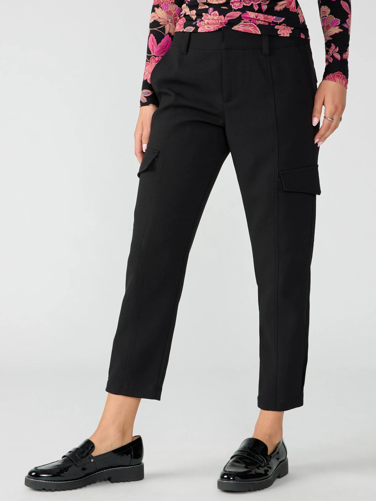 Polished Standard Rise Cargo Pant Black 4 Polished Standard Rise Cargo Pant Black - Image 4