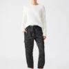 Classy Standard Rise Cargo Trouser Pant Black