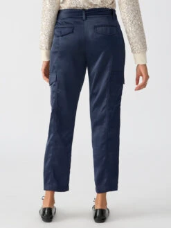 Classy Standard Rise Cargo Trouser Pant Navy Reflection -Clothing Store CP0986CB3 NVYR 03223