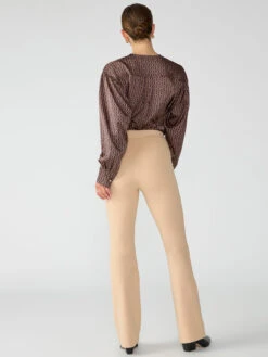 Lana Semi High Rise Flare Legging Roasted Cappuccino -Clothing Store CP0988K70 RSCP 003561