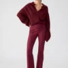 Lana Semi High Rise Flare Pant Sugar Plum