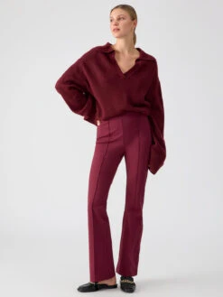 Lana Semi High Rise Flare Pant Sugar Plum