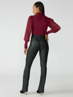 Birdy Semi High Rise Flare Pant Black -Clothing Store CP0994BG4 BLCK 004146