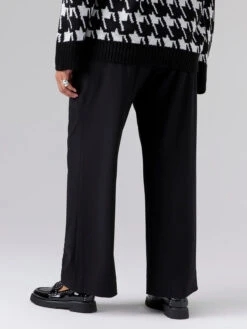 The Marine Semi High Rise Wide Leg Trouser Black Inclusive Collection -Clothing Store CP1001CG4Z BLCK 1506