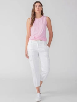 Twisted Tank Pink No.3 -Clothing Store CT3278XK6 PNKN 5373