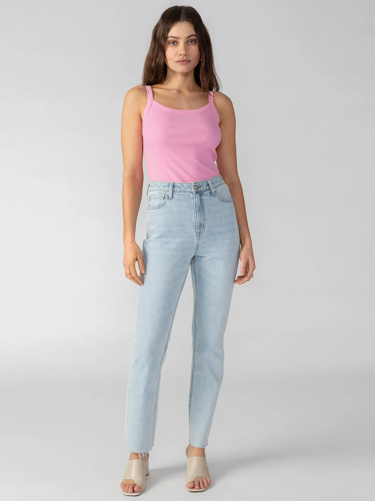 All Day Rib Tank Pink No.3 3 All Day Rib Tank Pink No.3 - Image 3