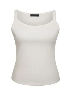 All Day Rib Tank Powdered Sugar -Clothing Store CT3527BJ9 PWDS