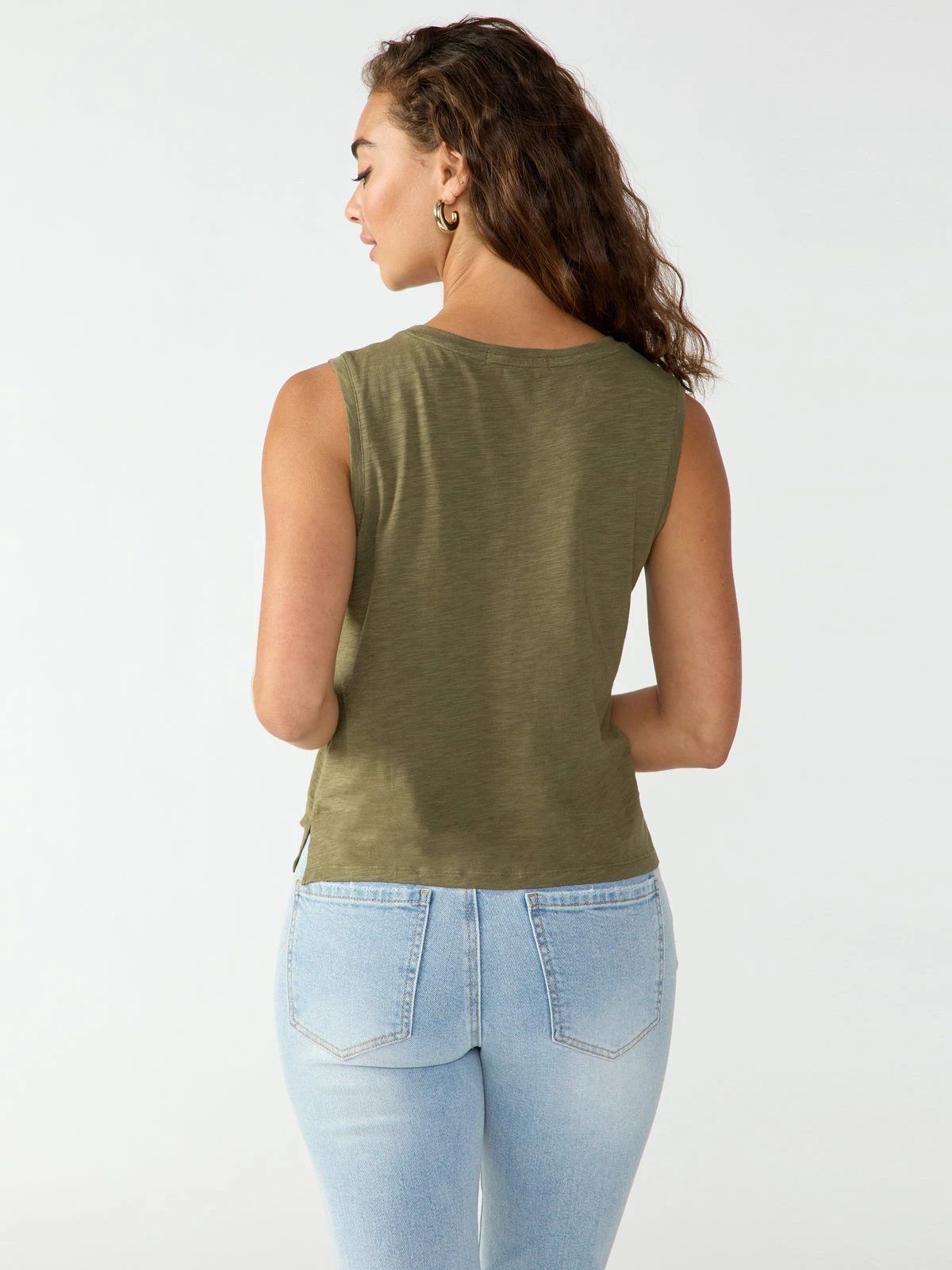Love Me Knot Top Mossy Green 3 Love Me Knot Top Mossy Green - Image 3