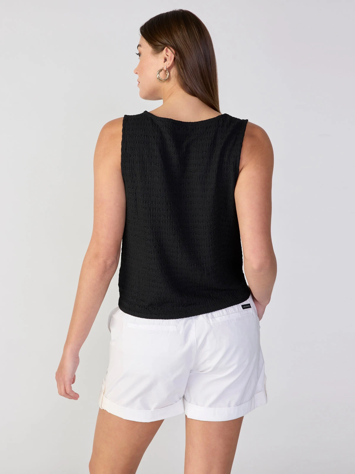 Link Up Tie Tee Black 2 Link Up Tie Tee Black - Image 2