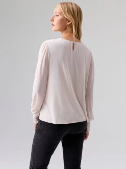 Blousy Mesh Top Toasted Marshmallow -Clothing Store CT3719MPO TOAM 1721