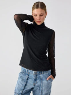 Highlight Of The Night Top Black -Clothing Store CT3723CE6 BLCK 02470