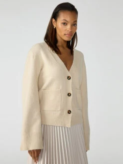 Warms My Heart Cardi Toasted Marshmallow