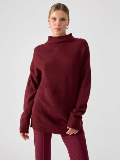 Change Of Season Tunic Sweater Sugar Plum