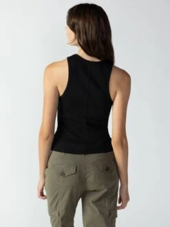 Perfect Rib Tank Black -Clothing Store DeRakTLG